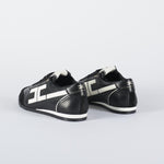 Sneaker Nero-Milk in pelle con dettaglio logo SA82G56E2 EF3 ELISABETTA FRANCHI 