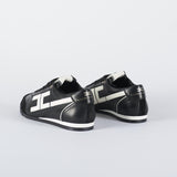 Sneaker Nero-Milk in pelle con dettaglio logo SA82G56E2 EF3 ELISABETTA FRANCHI 