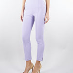 Pantaloni Lilla in doppio crêpe stretch con dettagli logo PA16361E2 EV7 ELISABETTA FRANCHI 