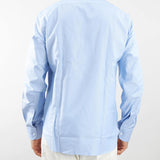 Camicia in cotone microfantasia Delsiena