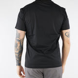 T-shirt Nero in jersey di cotone 4030M001263210 99 MANUEL RITZ 