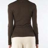 Dolcevita Marrone in garza di lana e seta TESEO 5 MAX MARA WEEKEND 