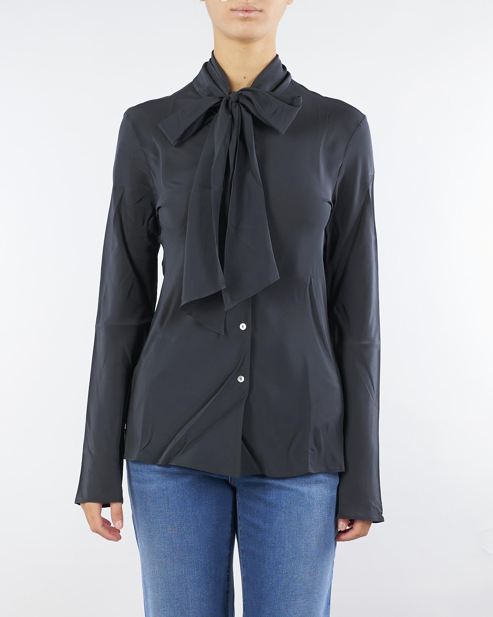 Camicia Antracite con fusciacca in seta ATALIA 4 MARELLA 