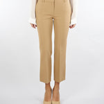 Pantalone Cammello cropped con gamba dritta D47EP020E29 MF700 ERMANNO BY ERMANNO SCERVINO 