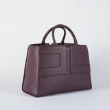 Borsa Merlot tote grande con logo BS34A56E2 EA4 ELISABETTA FRANCHI 