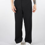 Pantalone Nero fondo ampio PA3689 9 I'M BRIAN 