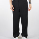 Pantalone Nero fondo ampio PA3689 9 I'M BRIAN 