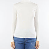 Maglia Lupetto Panna elasticizzata V58683 2 VANISE' 