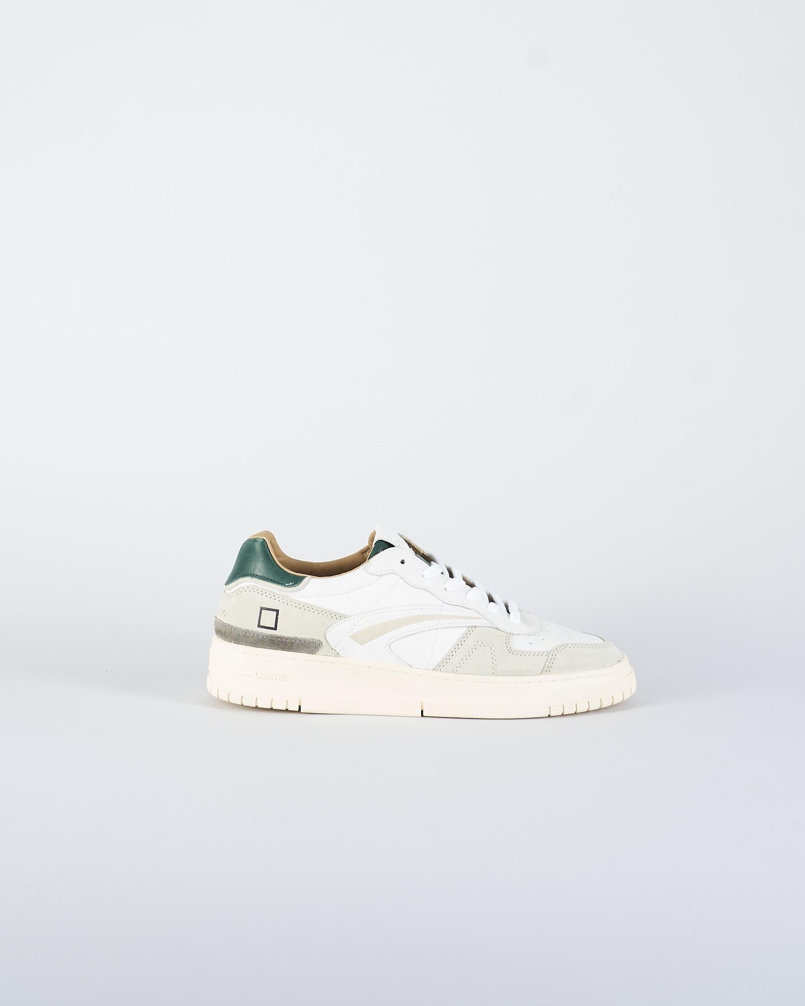 Sneakers Torneo Pure Vintage Calf White-Green M431TPVCWG WG DATE 