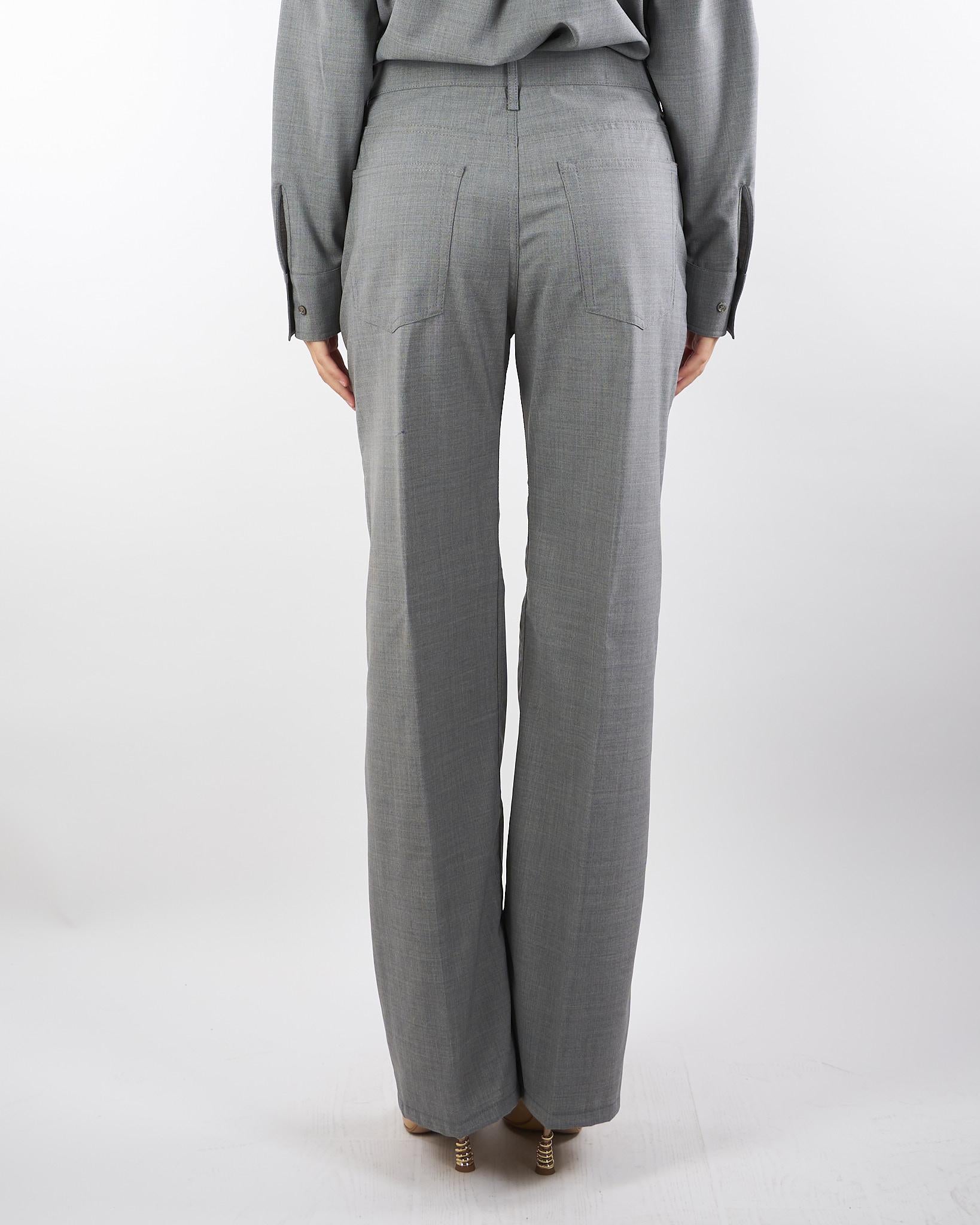 Pantalone Grigio in fresco lana modello jeans PD0142540259 920 SEVENTY 