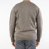 Cardigan Tortora con motivo Rombi A056F002 U281 PAOLO PECORA 