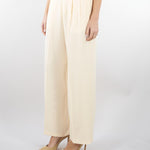 Pantalone Crema con pences M6PF03 336 MEIMEIJ 