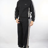 Pantaloni Nero in tuta con bande a contrasto EM002873AF134880 UC001 EMPORIO ARMANI 