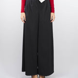 Pantalone Ampio con Risvolto in Vita Vicolo