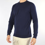 Maglia Blu in cotone extrafine