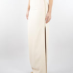 Gonna Burro in crêpe leggero con zip gioiello GO16561E2 193 ELISABETTA FRANCHI 