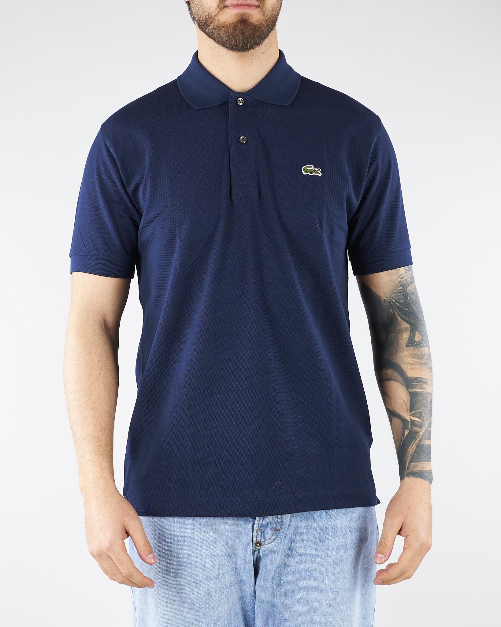 Polo Blu dal taglio classico L.12.12 Original 1212 166 LACOSTE 