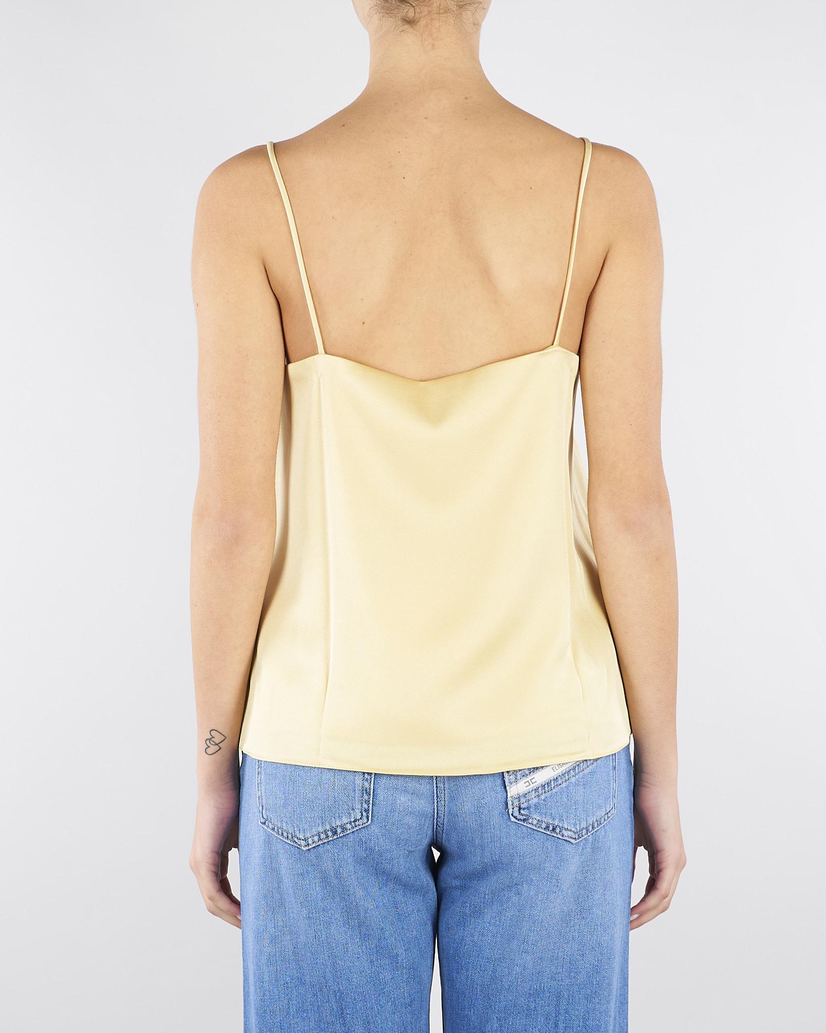 Slip top Giallo in satin MLLRUPIA 3 MARELLA 