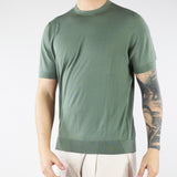 Maglia Verde in cotone ultrafine DK17036 35 DIKTAT 
