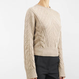 Maglia in misto lana e cashmere lavorazione tricot Vanise'