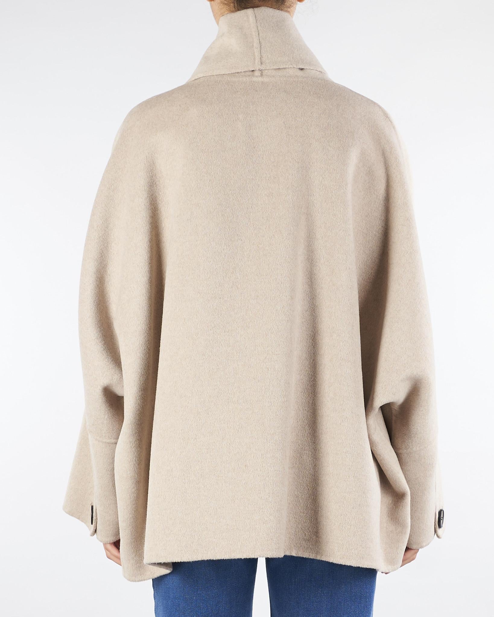 Cappotto corto Beige Oversize TF0012 114 VICOLO 