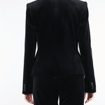 Giacca smoking Nero in velluto EOLIE 7 MAX MARA STUDIO 