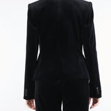 Giacca smoking Nero in velluto EOLIE 7 MAX MARA STUDIO 