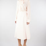 Blusa Cipria in seta con volant MSTEPICA 43 MAX MARA STUDIO 