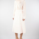 Blusa Cipria in seta con volant MSTEPICA 43 MAX MARA STUDIO 