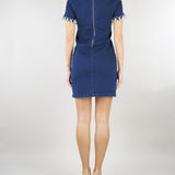 Abito in Denim con perle NS207 47 NO SECRETS 