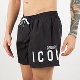 Costume con stampa logo Dsquared