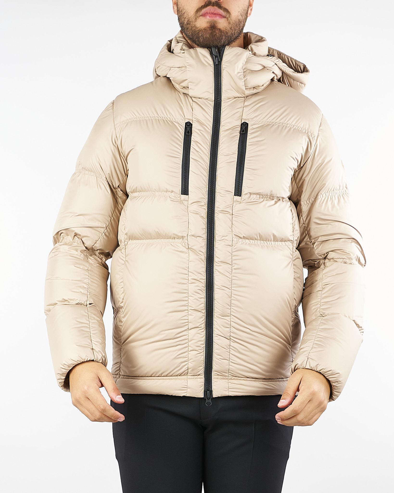 Giubbotto Beige Puffy con cappuccio e logo 12176ZN 731 COLMAR 