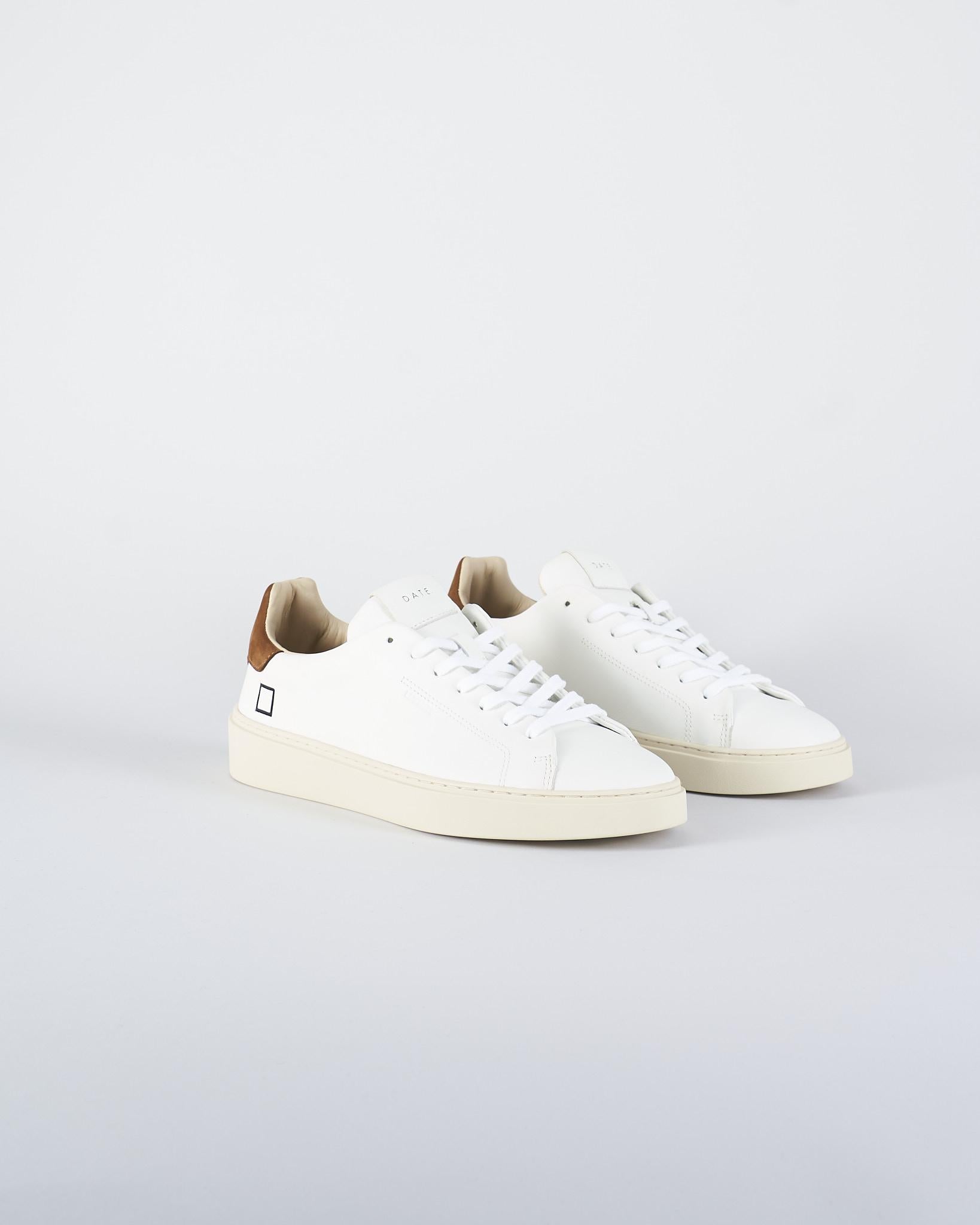 Sneakers Levante Calf White-Brown M431LVCAWN WN DATE 