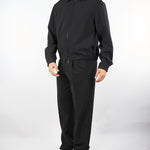 Giubbotto Nero in tessuto tecnico L1HFW25260012 D001 LOW BRAND 