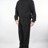 Giubbotto Nero in tessuto tecnico L1HFW25260012 D001 LOW BRAND 