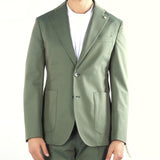 Abito Verde in tessuto Solaro monopetto 3832A3728253140 37 MANUEL RITZ 