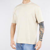 T-shirt Sabbia in jersey con logo aquila embossed asv