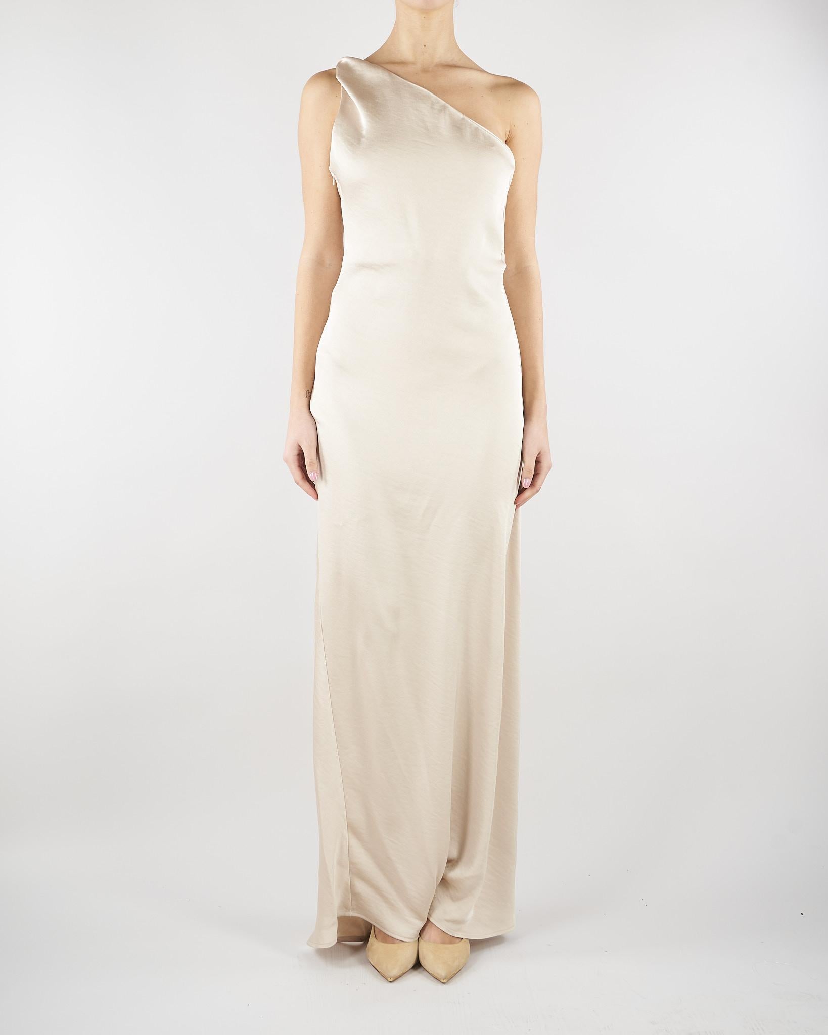 Abito Ecru in satin SS260383 3 ELEH 