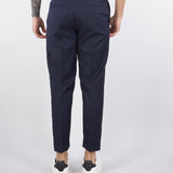 Pantalone Cooper Blu in fresco lana