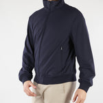 Blouson Blu in tessuto armaturato EM005735AF24843 UB118 EMPORIO ARMANI 