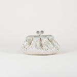 Borsa Pasticcino Bag small Rosa in raso con strass WKALAMA 1 MAX MARA WEEKEND 