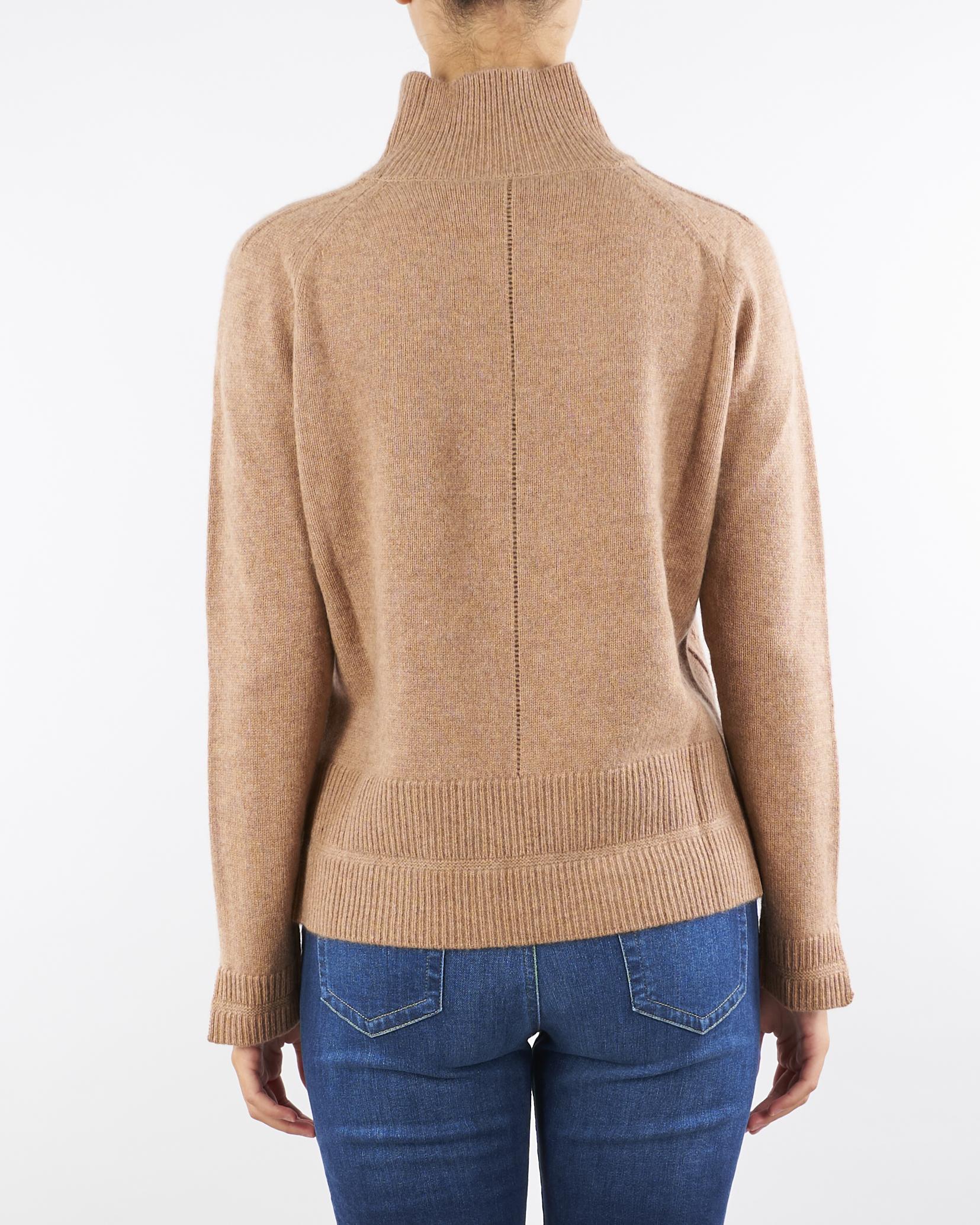 Maglia Cammello Mikus in misto lana e cashmere MIKUS 645 NENETTE 