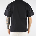 T-shirt Nero con stampa Relaxed fit S6PKUATH159 110 A PAPER KID 