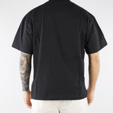 T-shirt Nero con stampa Relaxed fit S6PKUATH159 110 A PAPER KID 