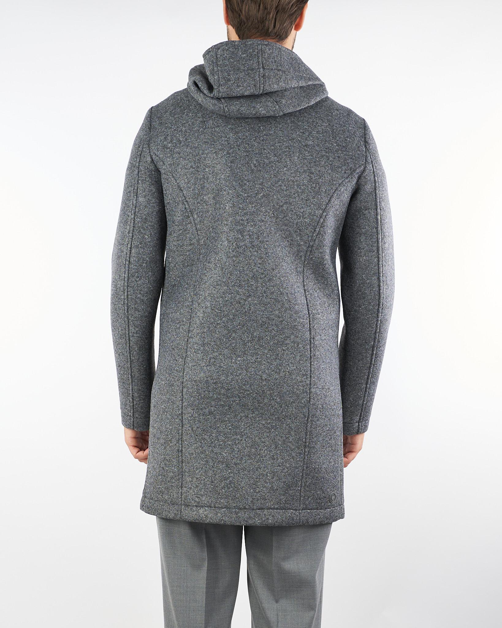 Cappotto Antracite con cappuccio e zip 1139R5ZO 378 COLMAR 