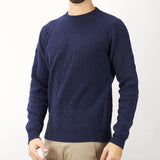 Maglia jacquard in pura lana e cashmere Jeordie's