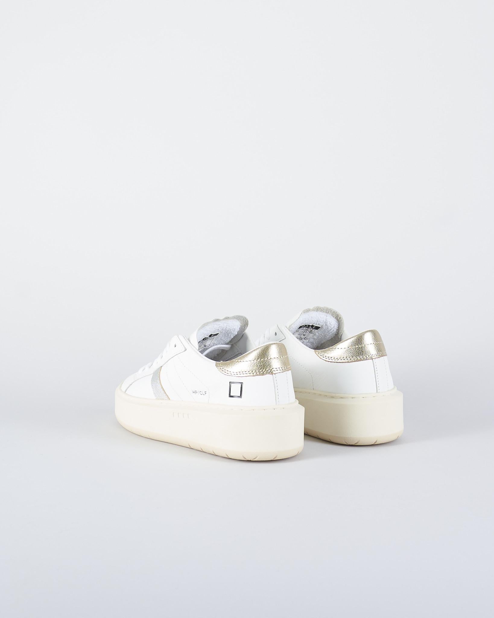 Sneakers Hill Platform Calf White-Laminated W431HPCATL TL DATE 