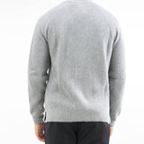 Cardigan in misto lana e cashmere a coste Low Brand