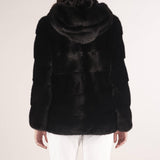 Vera pelliccia di Visone Les Noir