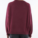 Maglia Bordeaux in puro cashmere TESA 5 MARELLA 